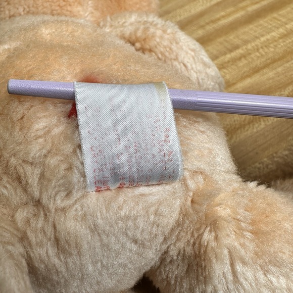 Vintage Care Bears Plush Toy 4pc Lot Good Luck, Tenderheart, Share, Funshine Toy - Picture 14 of 16